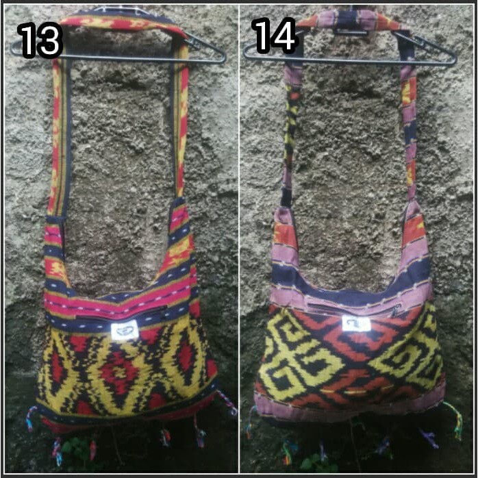 Tas Slempang Tenun Asli Lombok, Murah Best Quality