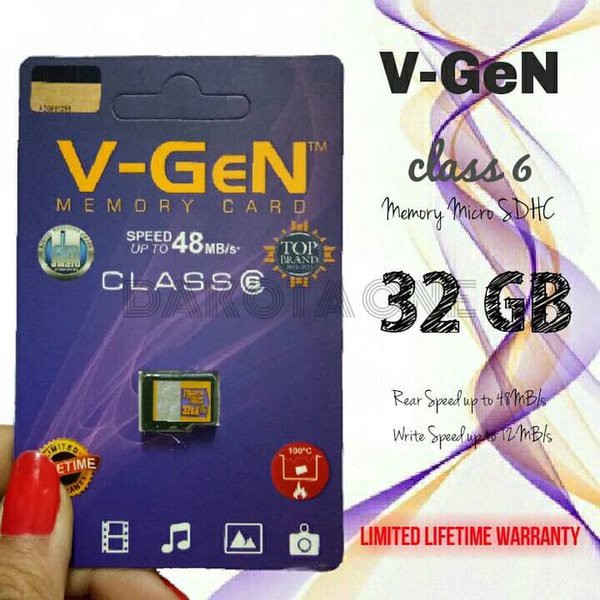 MICRO SD VGEN CLASS 6 32 GIGA