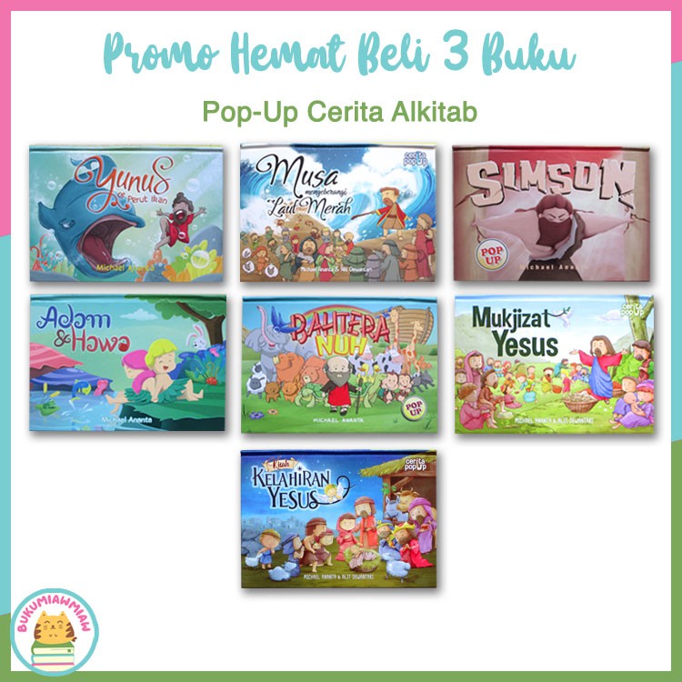 Buku Pop-Up Cerita Alkitab (WW)