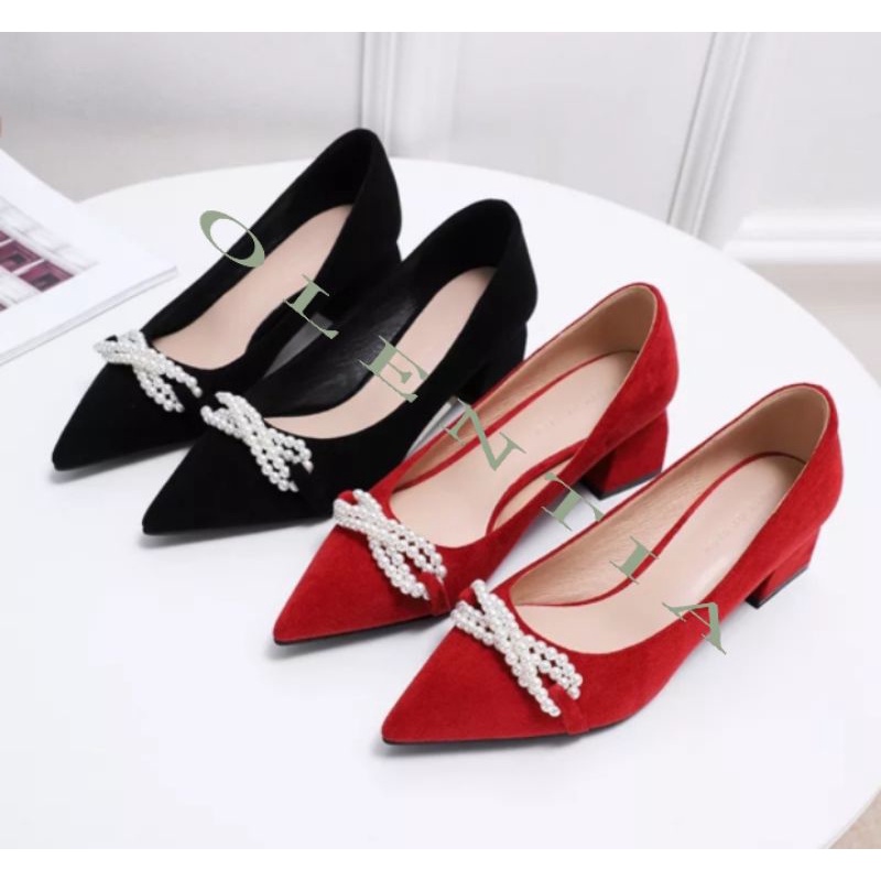 Sepatu Wanita Sepatu heels pumps AN 10