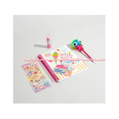 Hot Focus Stylish Journal Pompom Pen Journal Note Pad