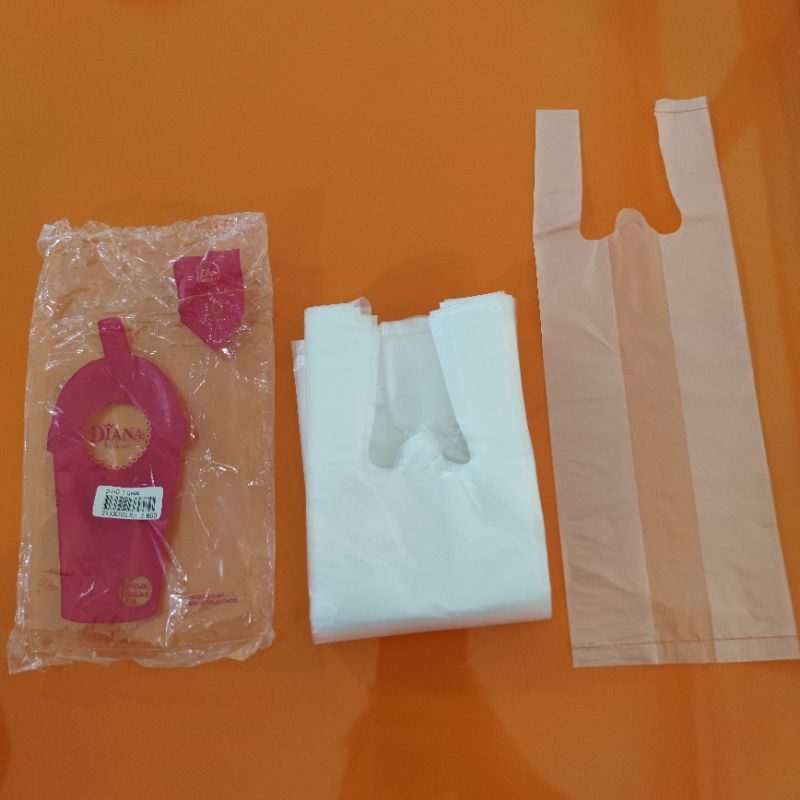 KANTONG PLASTIK GELAS PE HD DIANA 1 GELAS 2 GELAS TAKE AWAY CUP
