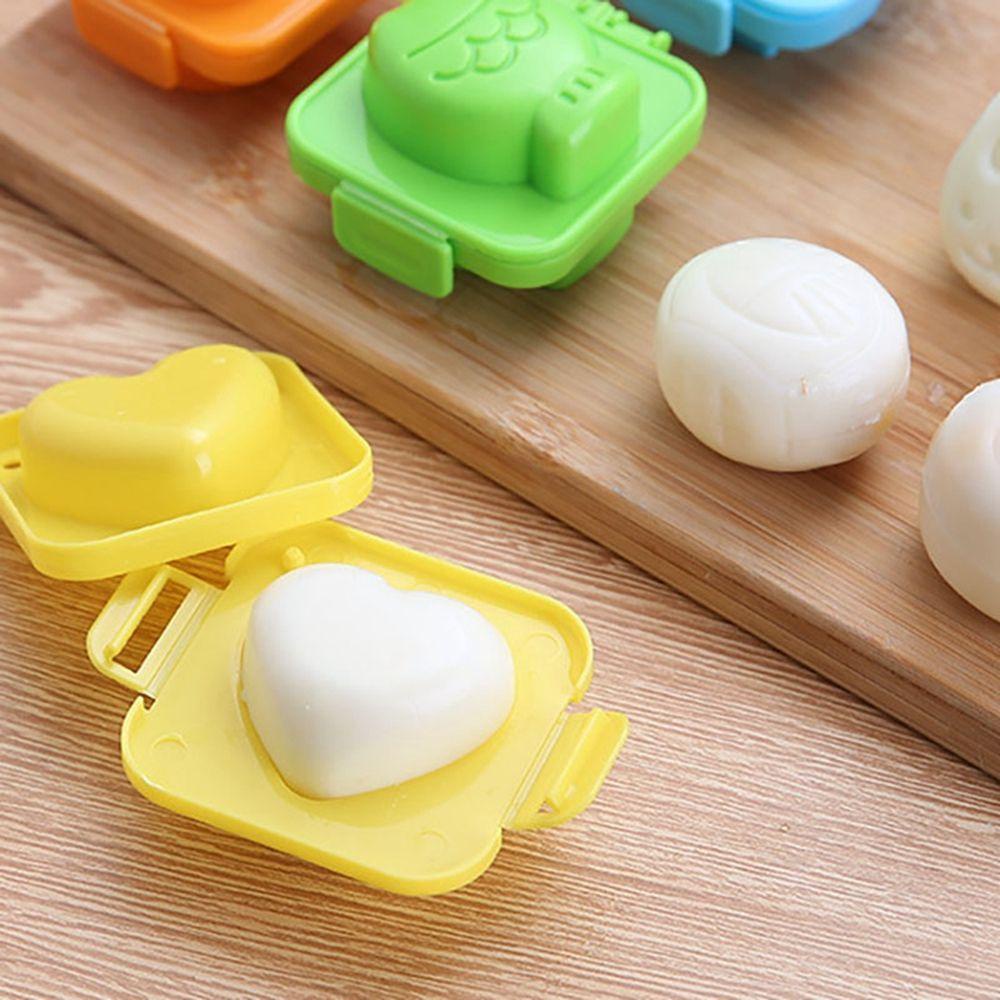 [Elegan] Cetakan Bola Nasi Kartun Plastik 3D Lucu Aksesoris Dapur Alat Kue