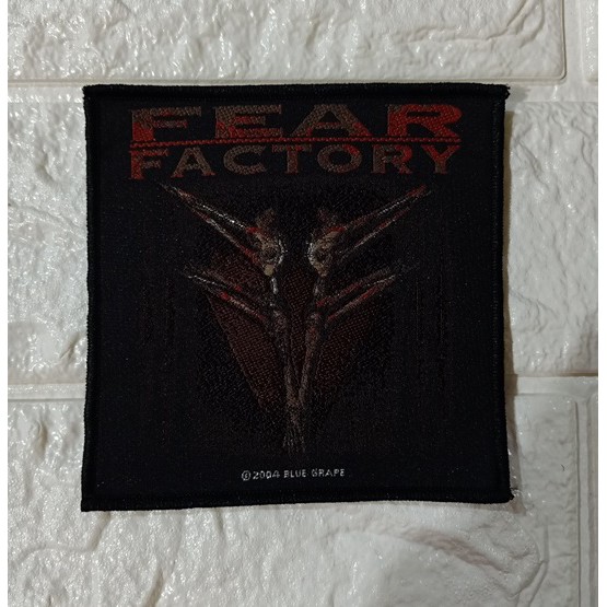 FEAR FACTORY ARCHETYPE WOVEN PATCH