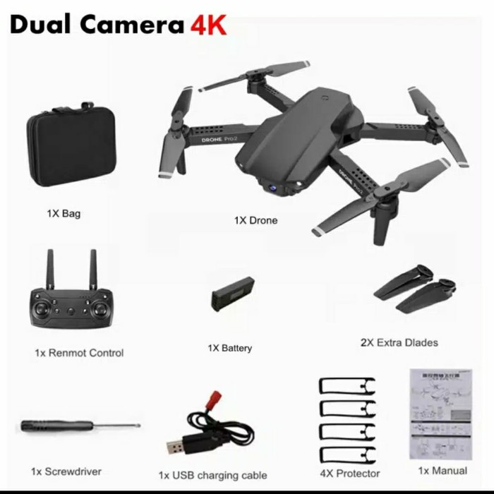 Drone E99 Pro Dual Camera 4K