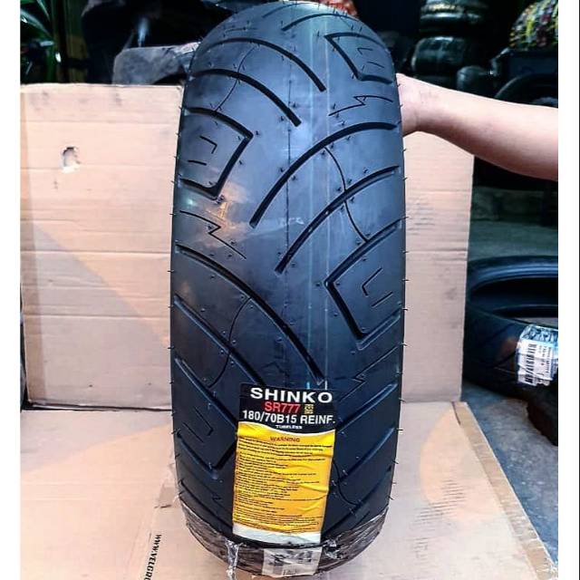 Ban SHINKO SR777 Cruiser 180.70.15 Rear For Ring 15 HD MOGE dan Motor Custom dll NOT Avon Pirelli