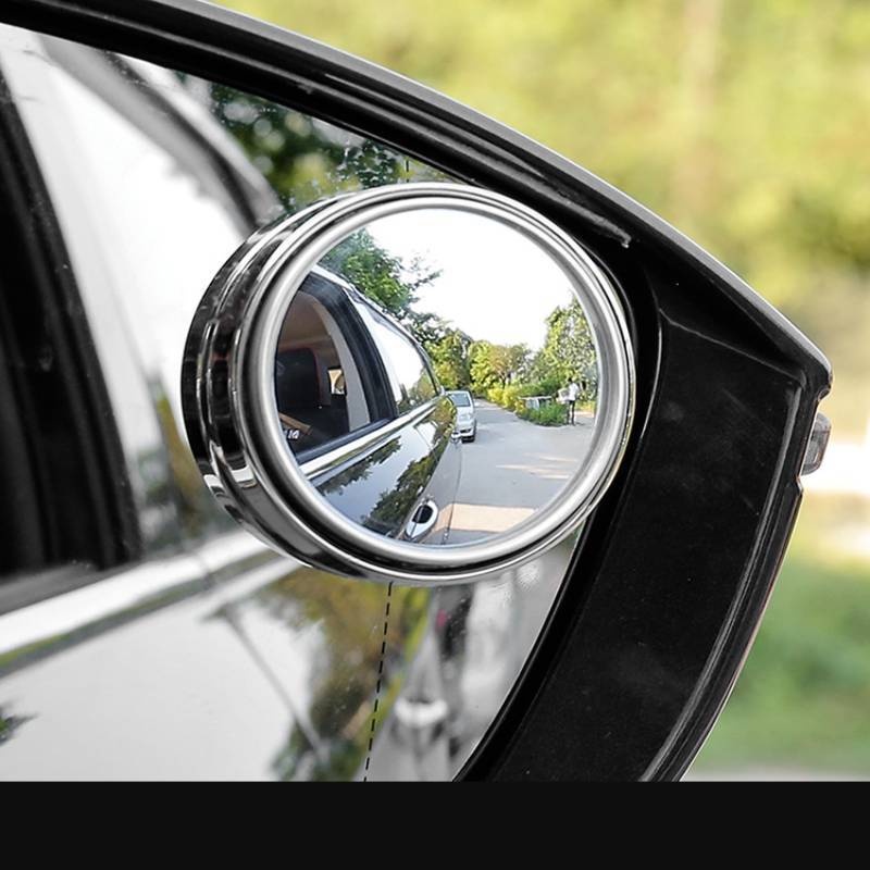 Cermin Cembung Blind Spot Mobil Hd 360 Derajat Sudut Lebar Adjustable