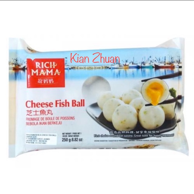 Rich Mama Cheese Fish Ball 250gr