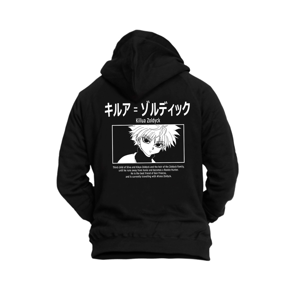 Zola Project Hoodie Anime Hunter X Hunter Killua Zoldyck