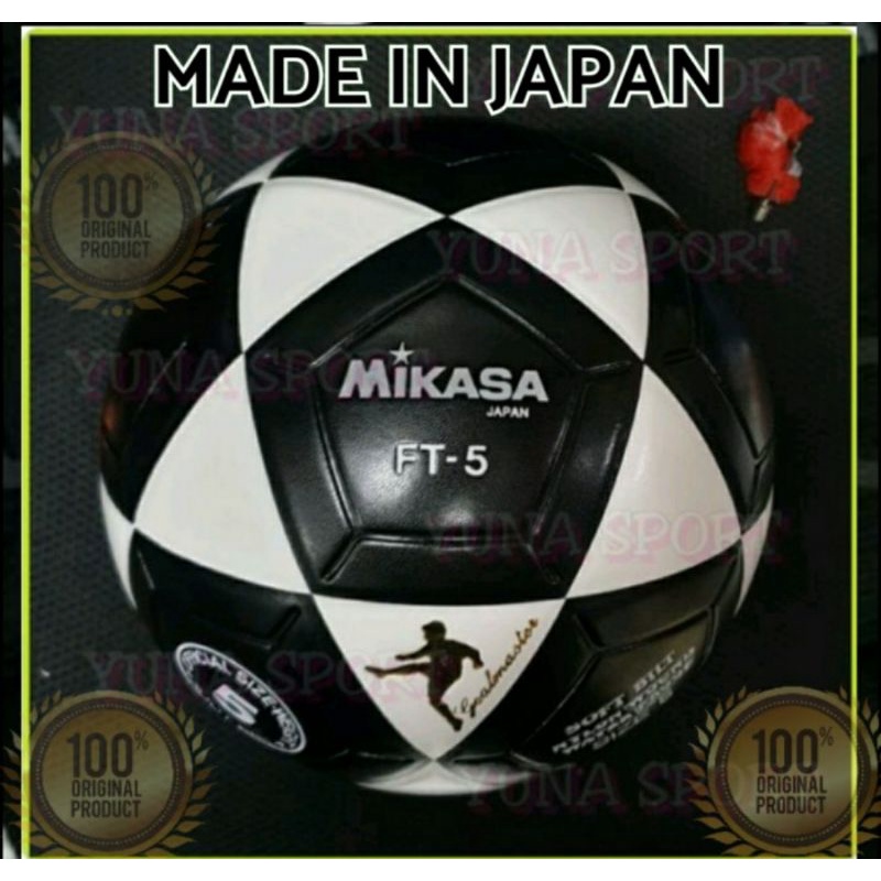 (ORIGINAL)  BOLA SEPAK/BOLA KAKI MIKASA FT-5