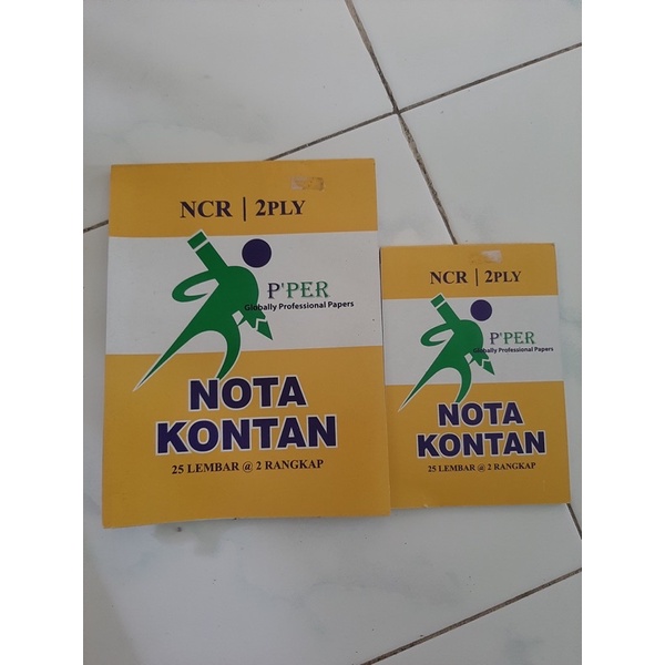 

Nota Kontan 2 ply 25 lembar