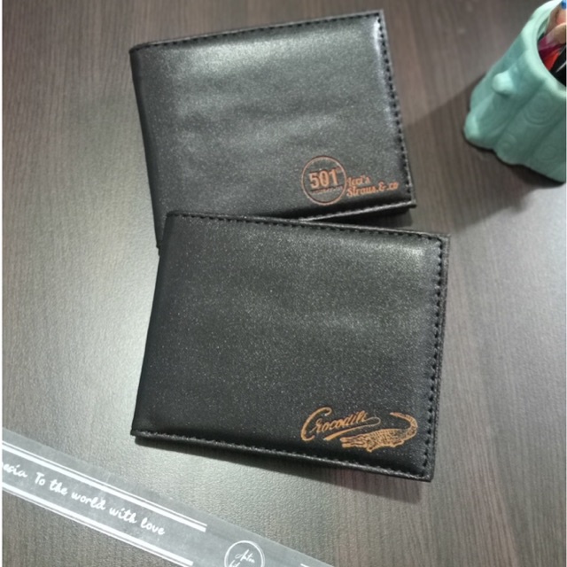 DOMPET BAGUS TAPI MURAH‼️[grosir tersedia] bahan kulit PU lokal model lipat dua dari anton hilmanto #dompet #dompetpria #dompetkeren #shopee1010