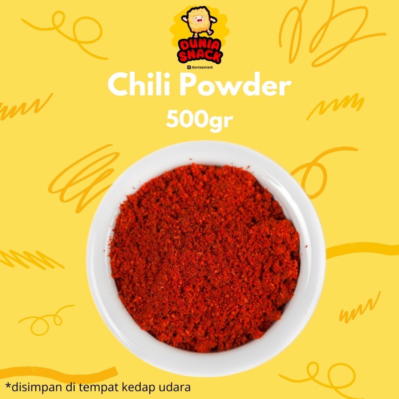 

Bumbu Tabur Bubuk Instan Praktis Cabe Pedas Chili Berkualitas Chili Special 500 gr