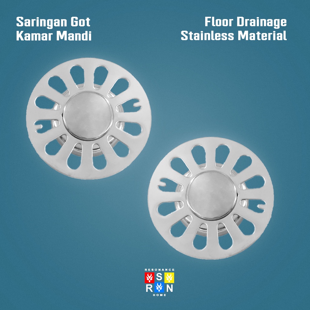 Penutup Saringan Got Bulat Drip- DUAL USE / Resonance Home