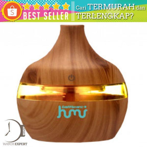 Taffware Ultrasonic Humidifier Aroma Essential Oil Diffuser 300ml - Humi KJR-J003 - Wooden