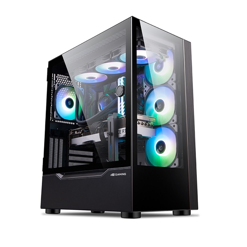 Digital Alliance N30 Tempered Glass Mid-Tower Gaming Case I DA N30