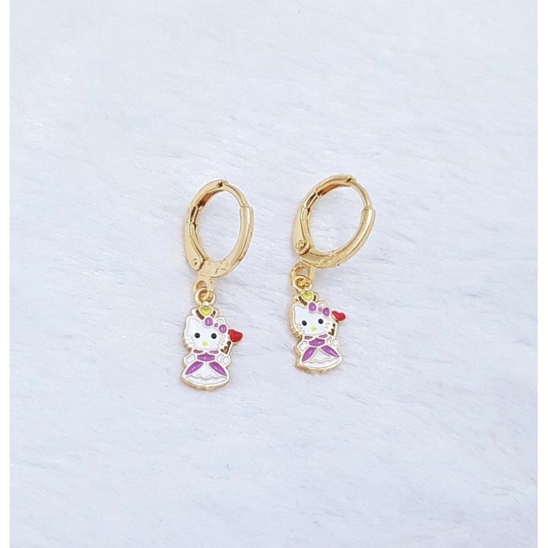 Meilyn Anting Anak Lapis Emas Hello Kitty Princess