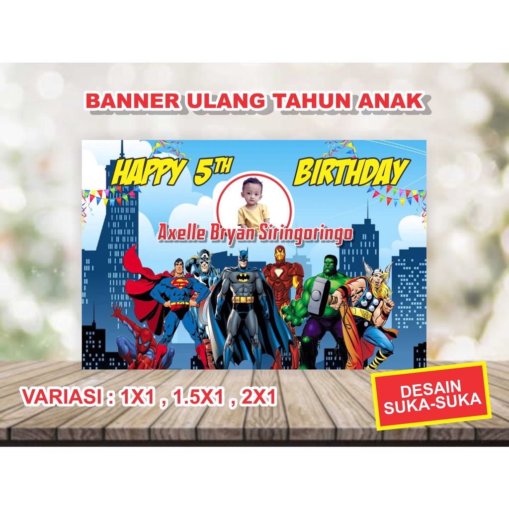 Jual Spanduk Banner Ultah Anak | Shopee Indonesia