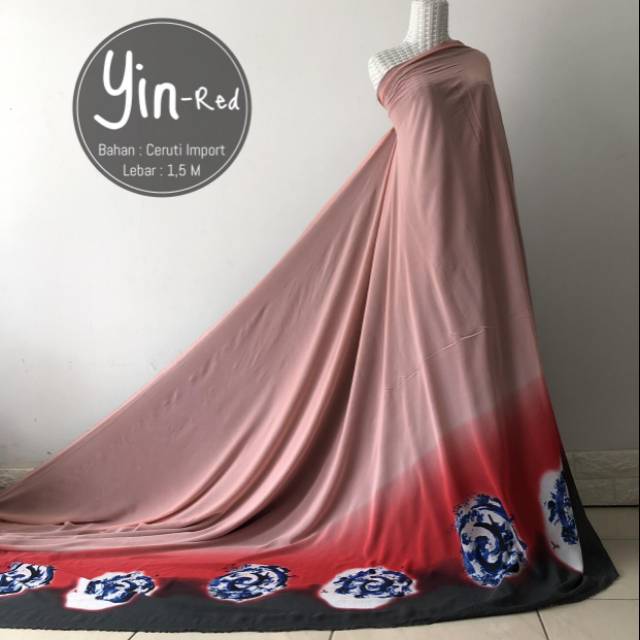 YIN KAIN MOTIF GRADASI CERUTI IMPORT