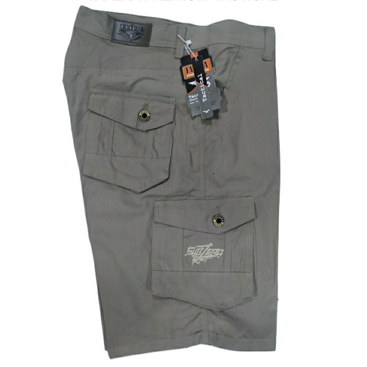 Celana Cargo Pendek Pria Cargo Pendek Original Falka Premium Quality Kargo Kimpol Size 27 Sampai 38