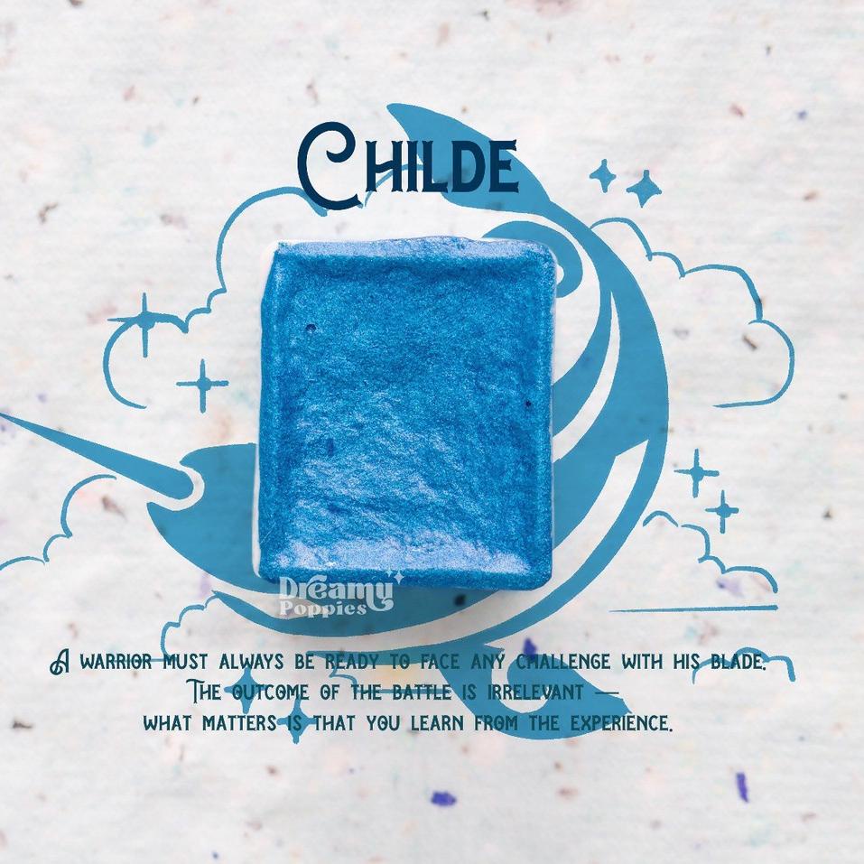 

Siap Kirim.. Dreamy Poppies Genshin Handmade Watercolor Series 3