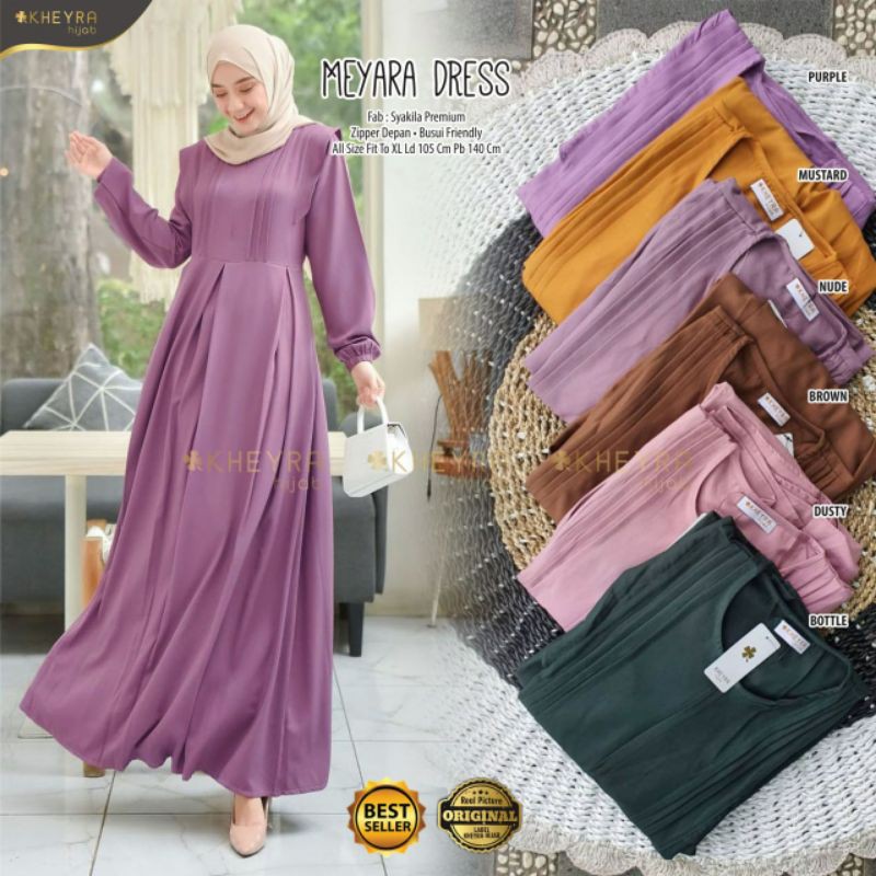 Gamis Meyara Dress by Kheyra - Shakila Premium