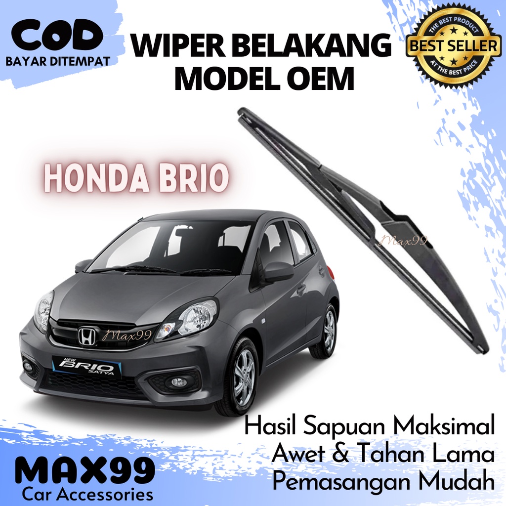 COD - Wiper Belakang Brio / Wiper Belakang Honda Brio - Max99
