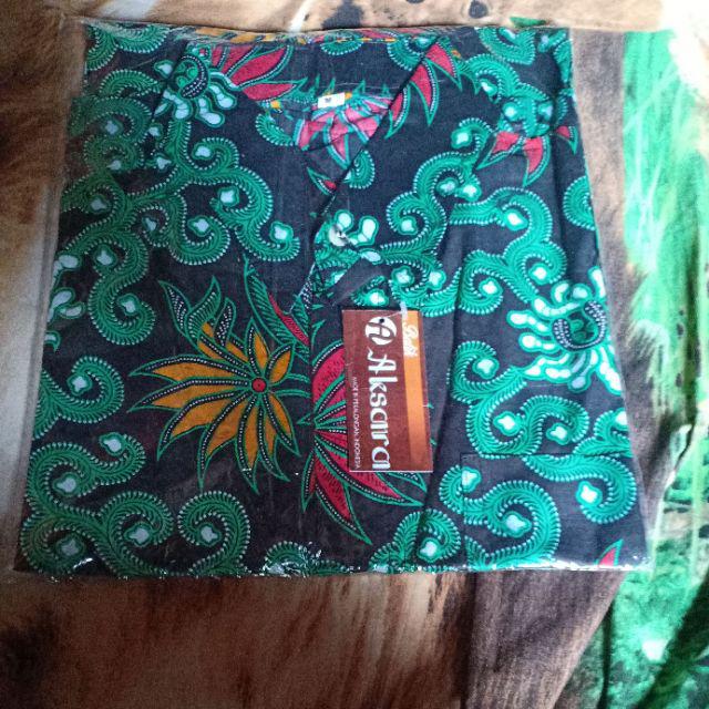 [ Termurah ] Kemeja Batik Pria Lengan Pendek Slimfit Kemejamodern Batikmodern Batiksolo Batik Trend