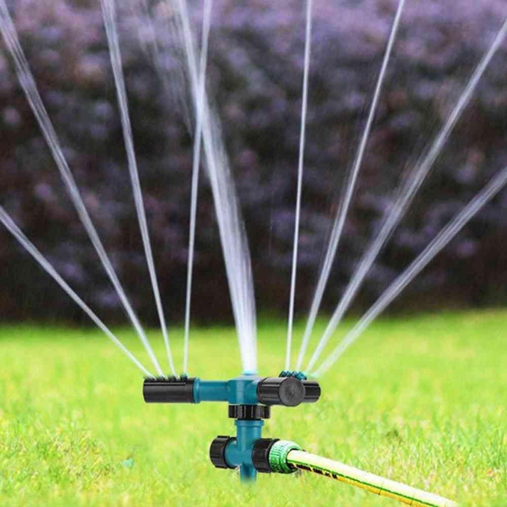 Solighter Sprinkler Taman Perlengkapan Berkebun 360putar Selang Cakupan Area Besar Rumput