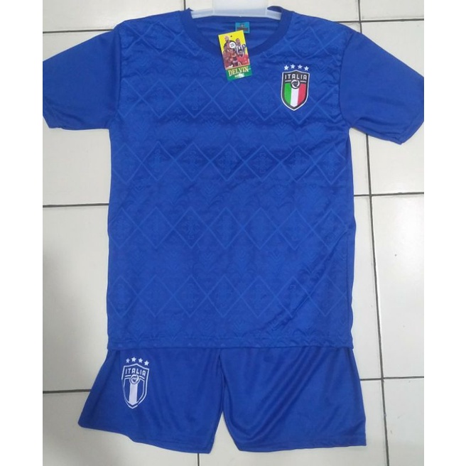 Baju bola timnas italia anak - anak