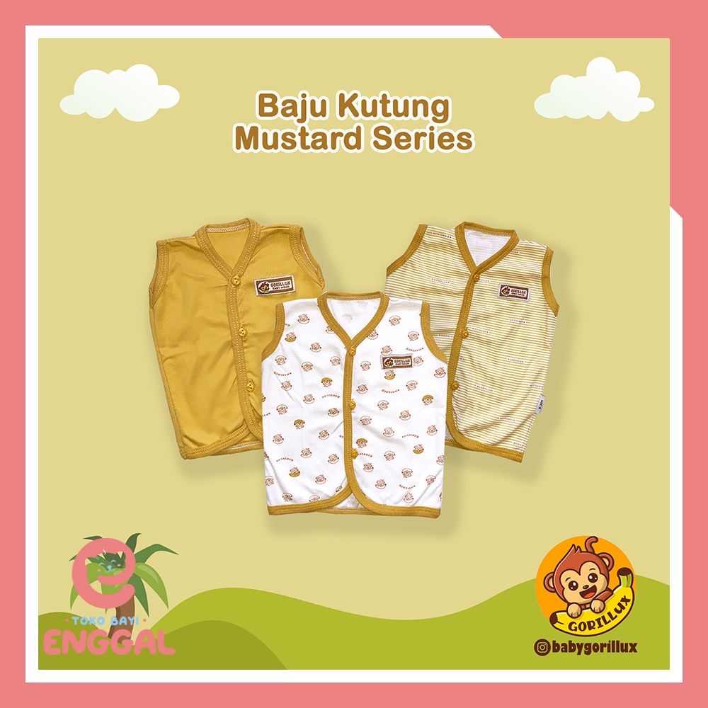 Baju Kutung Bayi Gorillux