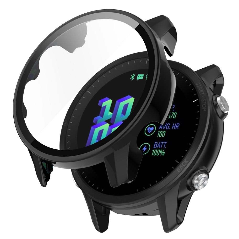 Case Tempered Glass Pelindung Layar Garmin Forerunner 955 F955