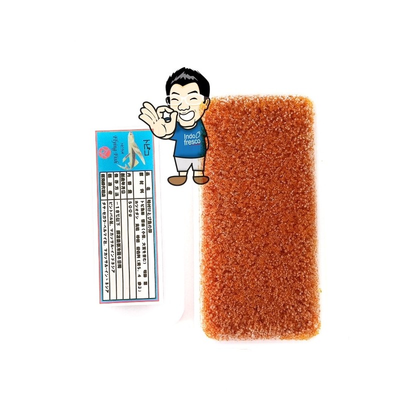 

Tobiko Orange- Telur ikan terbang- 500gr