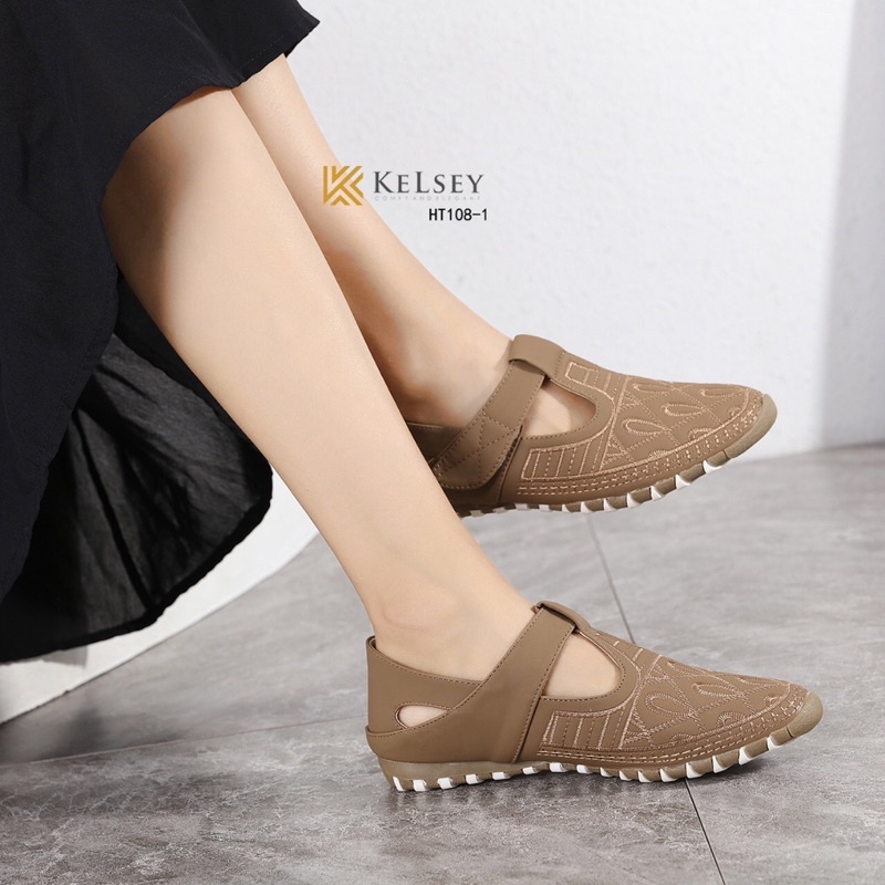 (GRATIS ALAS KAKI) Nicole Sepatu Flat Wanita Kelsey / Flat Shoes Wanita HT108-1