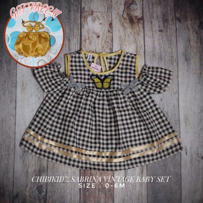 CHIBIKIDZ SABRINA VINTAGE PREMIUM BABY SET