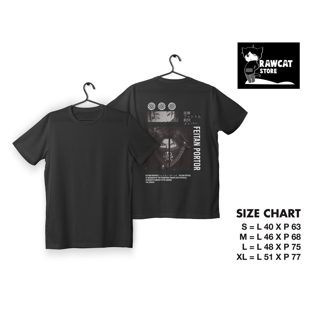 Kaos T-Shirt Feitan