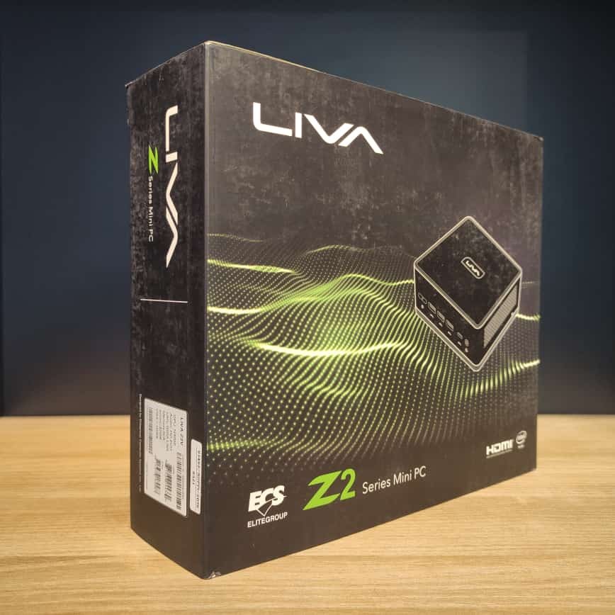 Komputer Mini / MINI PC ECS LIVA Z2V Intel Gemini Lake N4000SOC