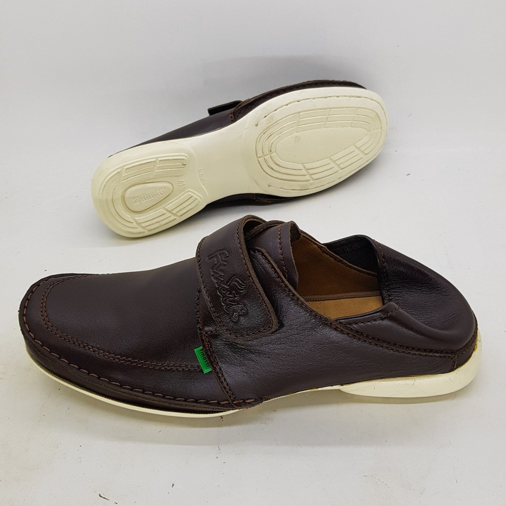 Sepatu kulit premium (nappa) SI 01 Finotti (ada 2 warna)