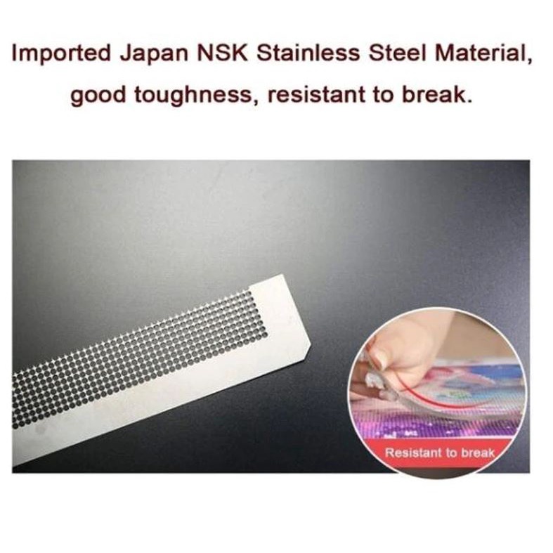 

LovelyCraft Diamond Painting Dot Drill Tool Penggaris Mudahkan Penempelan Diamond Painting Ruler