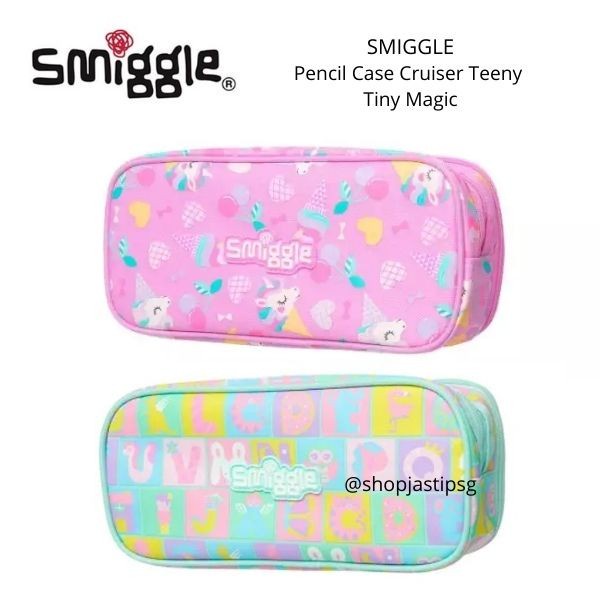 

INSTAN Smiggle Pencil Case Cruiser Tiny Magic Tempat Pensil Alat Tulis Hadiah