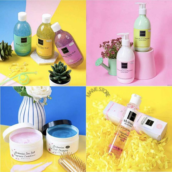 PAKET scarlett whitening 5 in 1 / PAKET SCARLETT HEMAT 5 IN 1/SCARLETT ORIGINAL