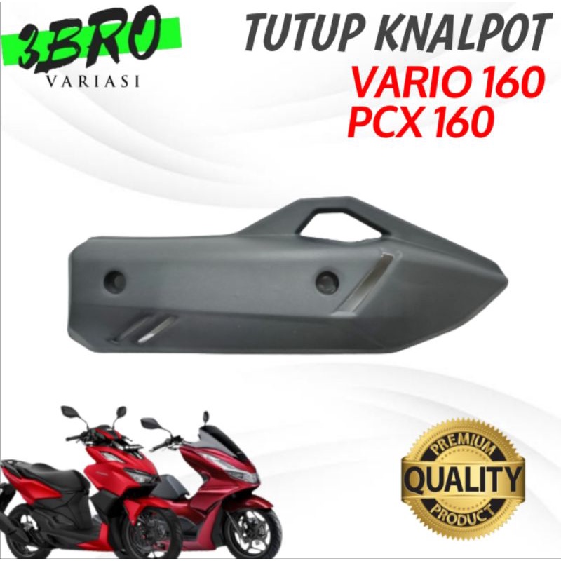 COVER TUTUP TAMENG KNALPOT VARIO SCOOPY PCX