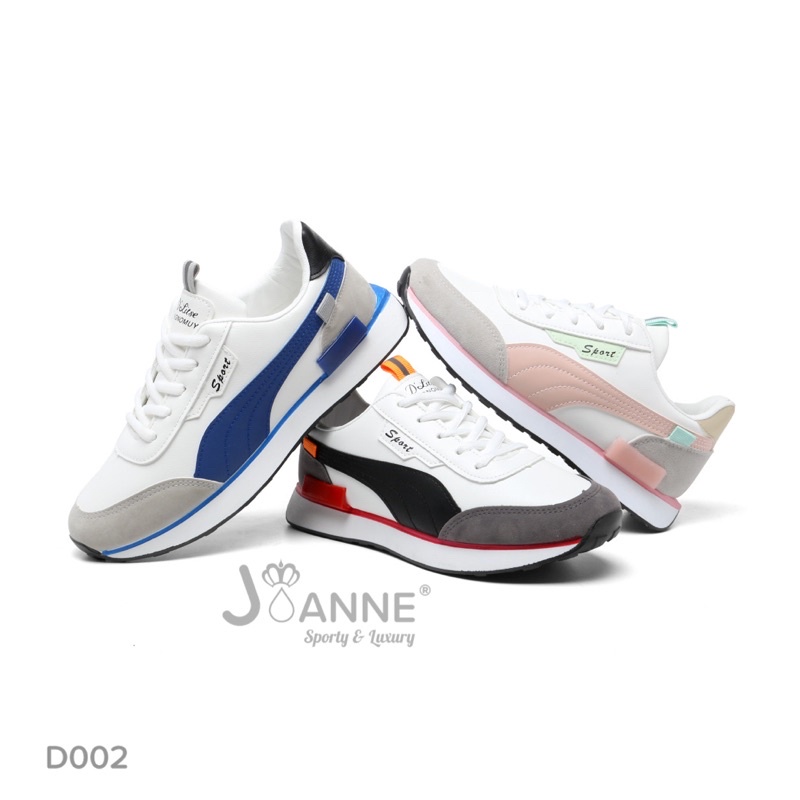 RESTOCK! [ORIGINAL] JOANNE Sporty Sneakers Shoes Sepatu Wanita #D002