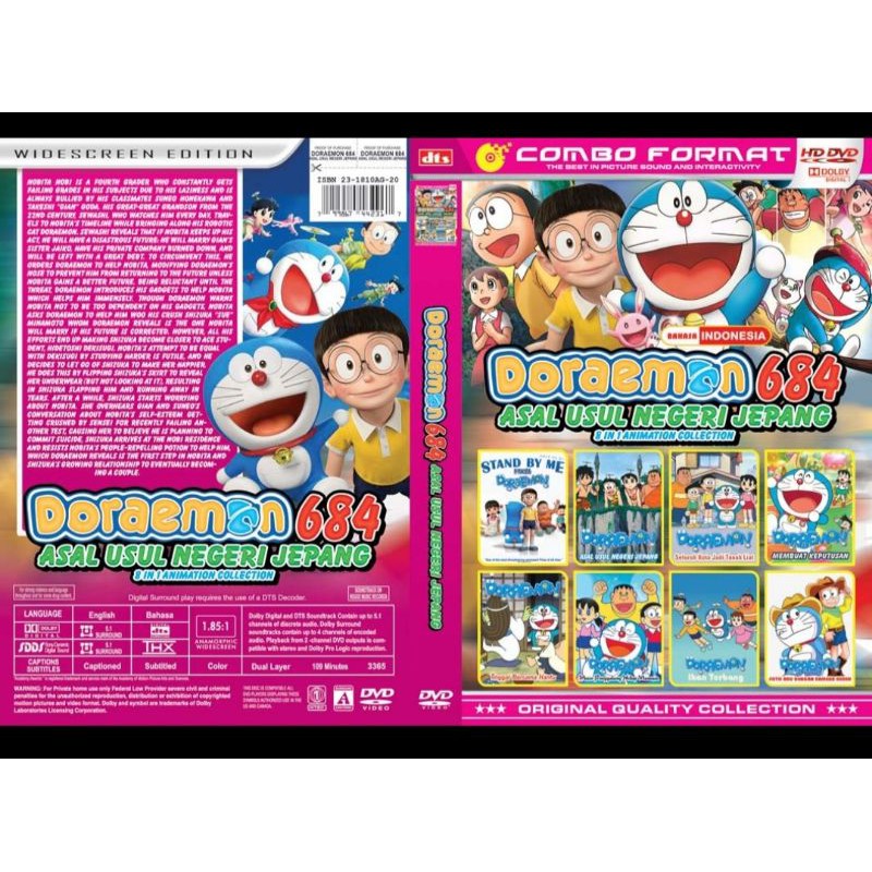 KASET KOLEKSI KARTUN ANAK DORAEMON 684
