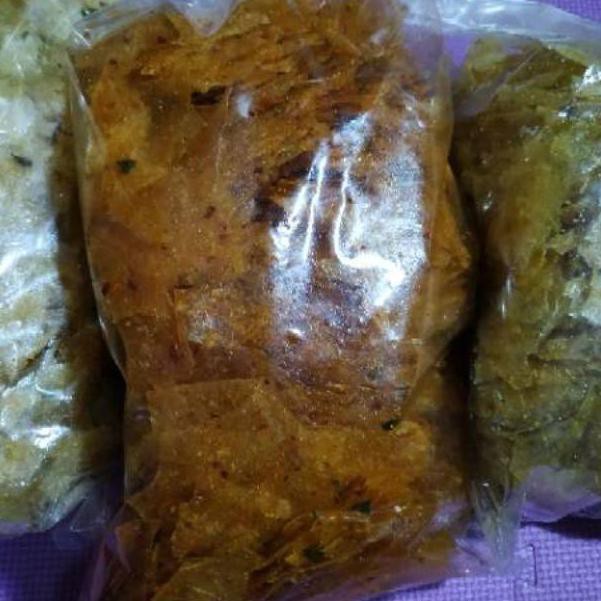 

[KODE 1920] Keripik kaca Keripik Beling Pedas. Netto 100gr (3 pilihan rasa)