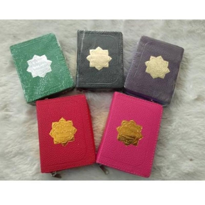 Qudsi - Al Quran Tajwid Warna Saku Mini Resleting A7 Diponegoro (alq tajwid al kalam tsumun rest)