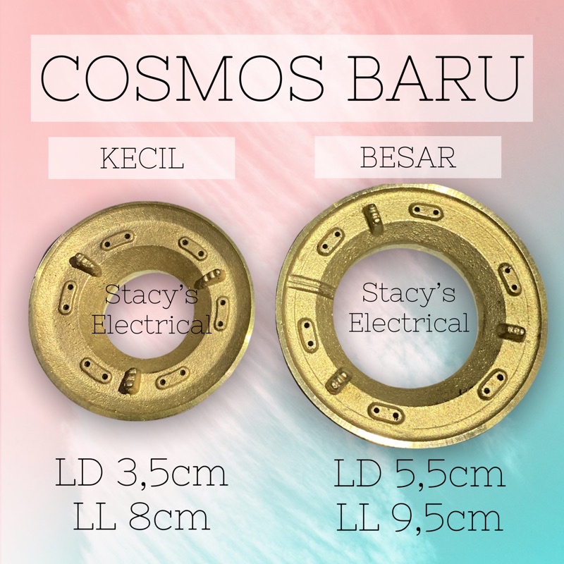 BURNER KOMPOR GAS COSMOS BARU