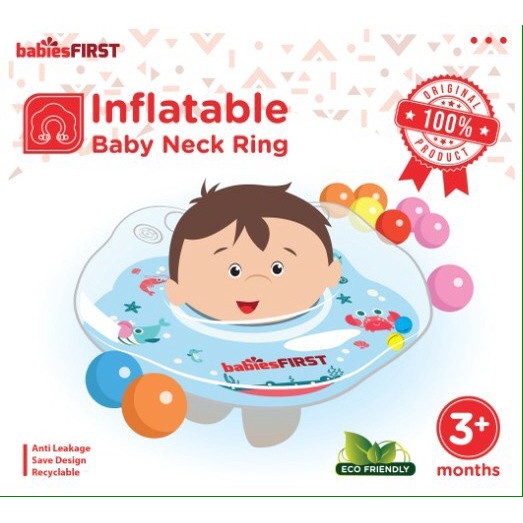 Inflatable baby neck ring/ban renang bayi BABIESFIRST