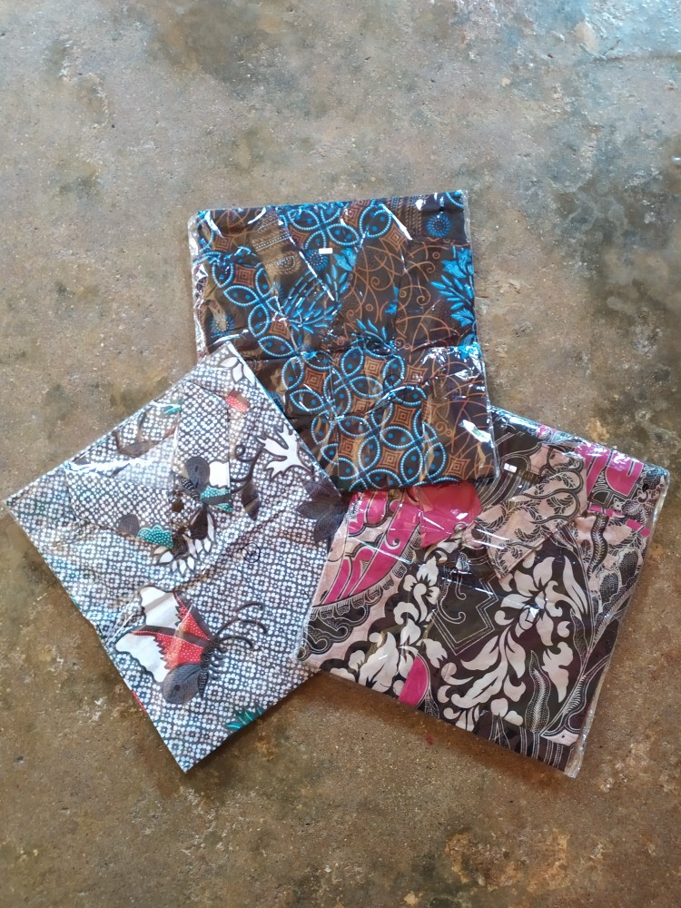 Kemeja Batik Pria Dewasa Lengan Pendek Hem Batik Pekalongan Seragam Kantor