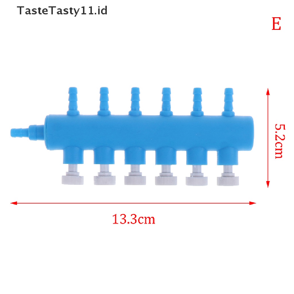 Tabung Splitter Oksigen Pompa Udara 2 3 4 5 6 Arah Untuk Akuarium Ikan